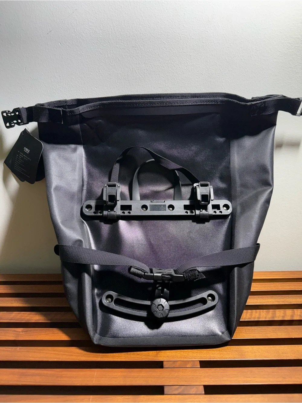 ROCKBROS Waterproof Rear Rack Bicycle Pannier Bag 10-18L Black